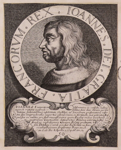 Francorum Rex Ioannes Dei Gratia