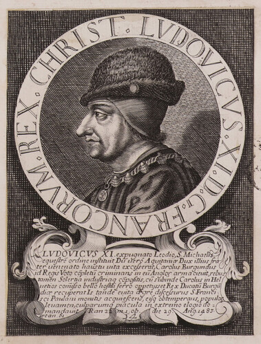 Francorum Rex Christ Ludovicus XI D G