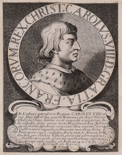 Francorum Rex Christ Carolus VIII D Gratia
