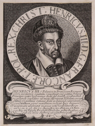 Francor et Pol Rex Christ Henricus III D G