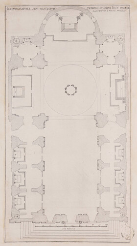 Ichnographia seu vestigium templi nomini Iesu dicati