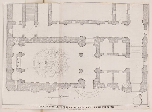 Vestigium oratorii P. P. sacerdotum S. Philippi Nerii