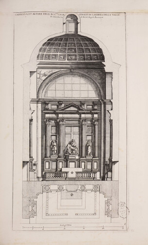 Cappella, et altare dell'ecc(ma) casa Strozzi in S. Andrea della Valle