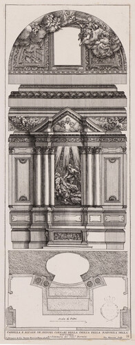 Cappella e altare de signori Cornari nella chiesa della Madonna della Vittoria