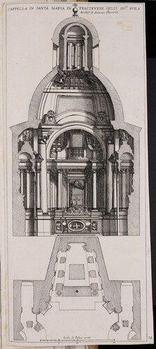 Cappella in Santa Maria in Trastevere delli Sig(ri) Avila