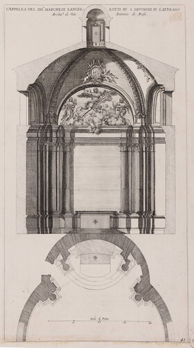 Cappella del sig(r) marchese Lancellotti in S. Giovanni in Laterano
