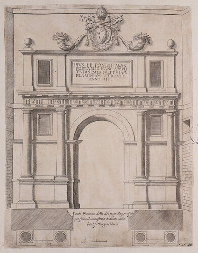 Porta Flaminia detta del popolo