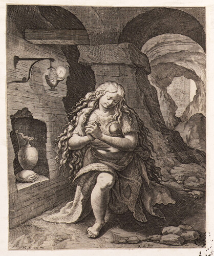 María Magdalena en oración