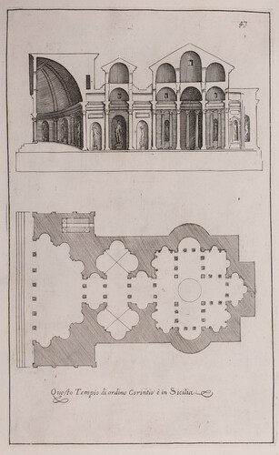 Questo tempio di ordine corinthio è in Sicilia