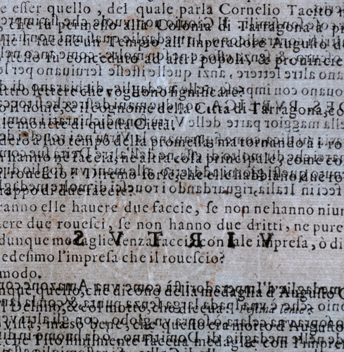 Filigrana de la estampa