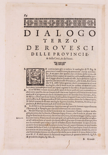 Dialogo terzo p. 84