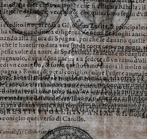 Filigrana de la estampa