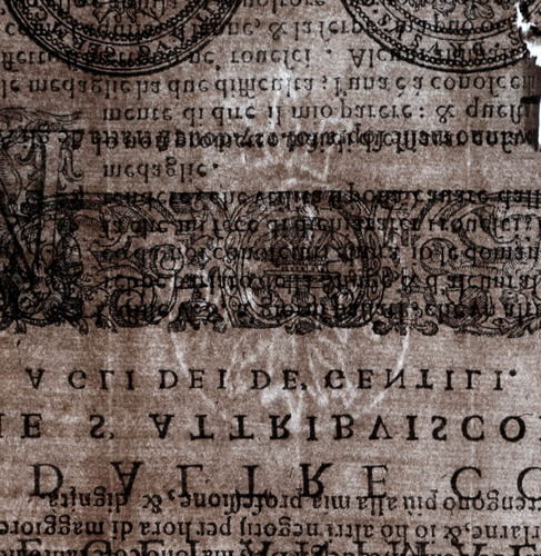 Filigrana de la estampa