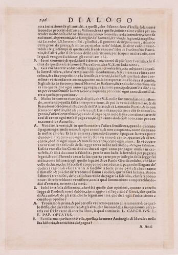 Dialogo nono p. 246