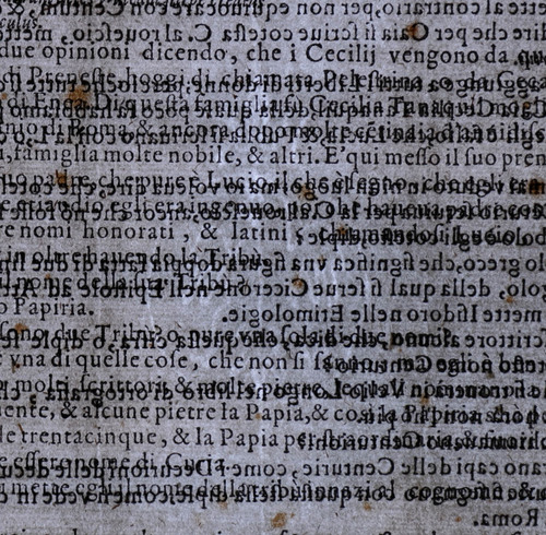 Filigrana de la estampa