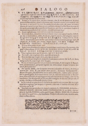 Dialogo nono p. 258