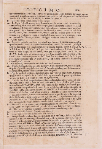 Dialogo decimo p. 261