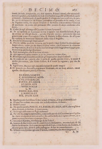 Dialogo decimo p. 265