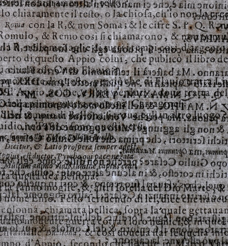 Filigrana de la estampa