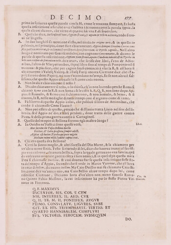 Dialogo decimo p. 277