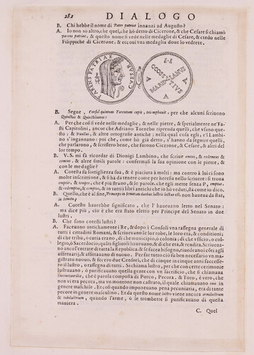 Dialogo decimo p. 282