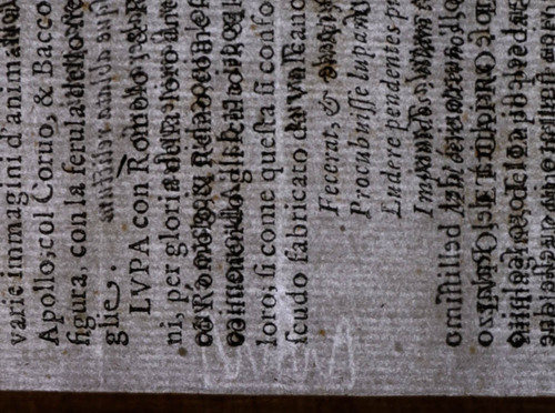 Filigrana de la estampa