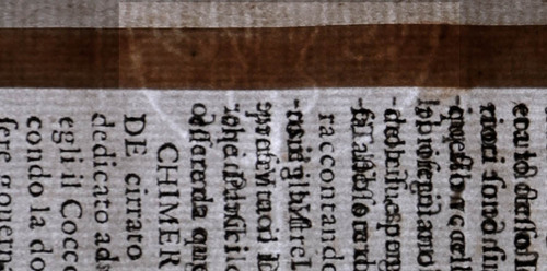 Filigrana de la estampa