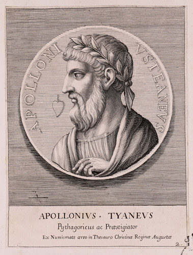 Apollonius Tyaneus pythagoricus ac praestigiator