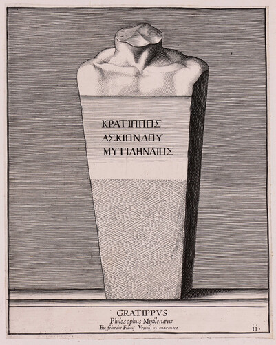 Gratippus philosophus mytilenaeus