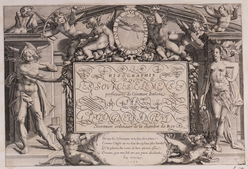 La Rizographie ou les sources, elemens perfecçions de l'ècritture italiene...