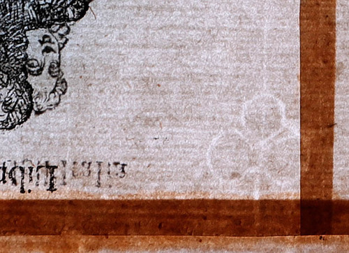 Filigrana de la estampa