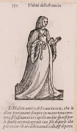 Habito antico di Francia