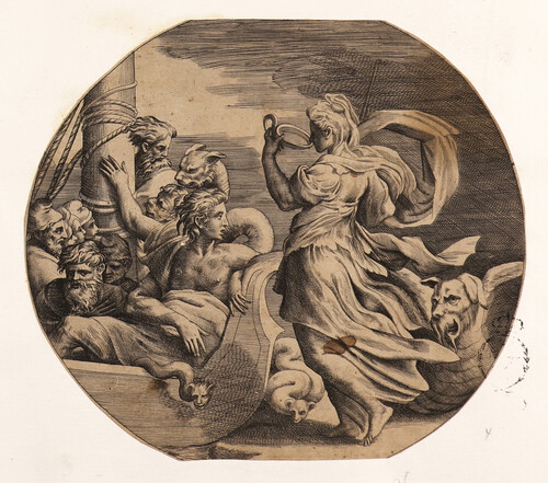 Circe y los compañeros de Ulises