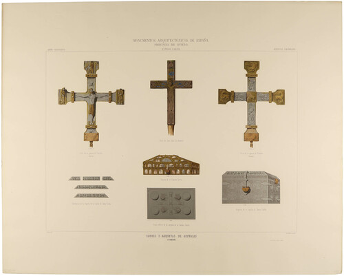 Oviedo. Cruces y arquetas de Asturias