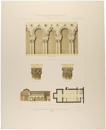 Segovia. Iglesia del convento de religiosas del Corpus Christi