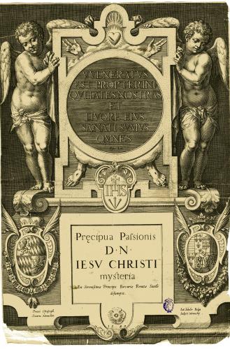Precipua Passionis D.N. IESU CHRISTI mysteria : [portada] 