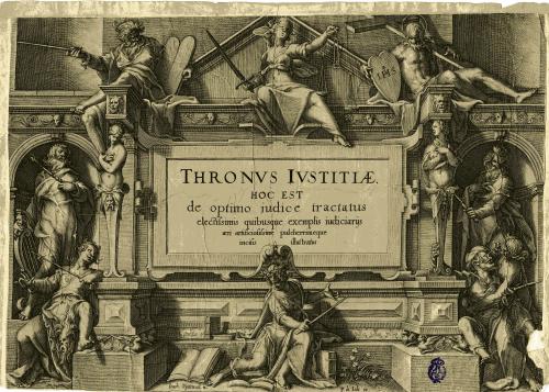 THRONUS IUSTITIAE : [portada] 