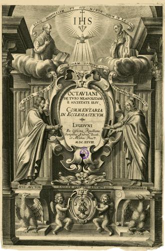 COMMENTARIA IN ECCLESIASTICUM OCTAVIANI DE TUFO : [portada]