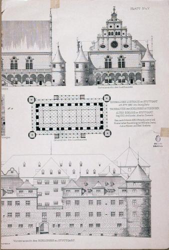 EHEMALIGES LUSTHAUS ZU STUTTGART : erb 1575-1593