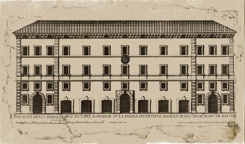 NUOVI DISEGNI DELL'ARCHITETTURE E PIANTE DE PALAZZI DI ROMA DE PIU CELEBRI ARCHITETTI : LIBRO SECONDO