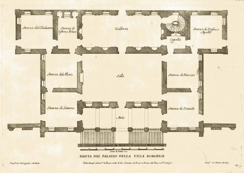 NUOVI DISEGNI DELL'ARCHITETTURE E PIANTE DE PALAZZI DI ROMA DE PIU CELEBRI ARCHITETTI : LIBRO SECONDO