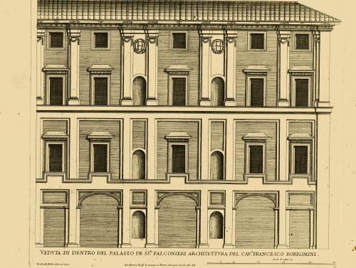 NUOVI DISEGNI DELL'ARCHITETTURE E PIANTE DE PALAZZI DI ROMA DE PIU CELEBRI ARCHITETTI : LIBRO SECONDO