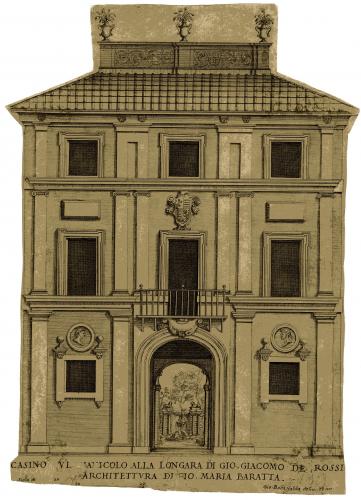 NUOVI DISEGNI DELL'ARCHITETTURE E PIANTE DE PALAZZI DI ROMA DE PIU CELEBRI ARCHITETTI : LIBRO SECONDO