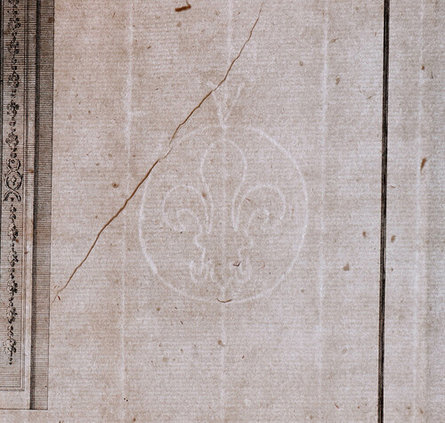 Filigrana de la estampa