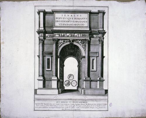 [Arco de Tito y relieves] 