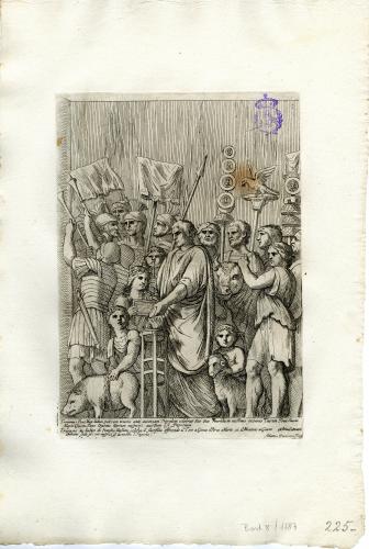 [Bajorrelieves del Arco de Constantino] Marco Aurelio: Lustratio