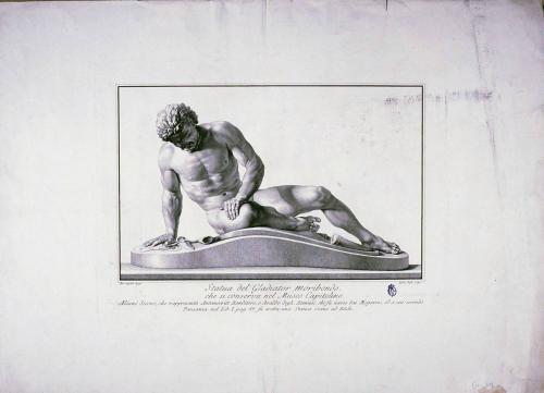 Statua del Gladiator Moribondo, che si conserva nel Museo Capitolino