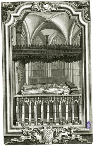 THE MONUMENT OF KING HENRY IV IN THE CATHEDRAL OF CANTERBURY