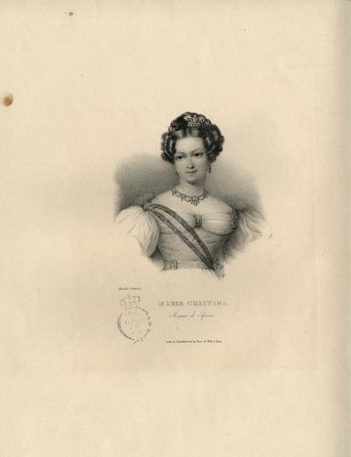 MARIA CRISTINA : Reyna de España 