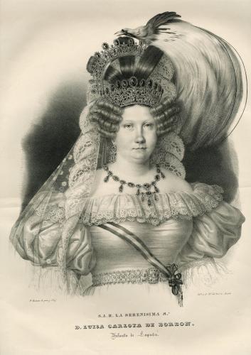 S.A.R. LA SERENISIMA SA.D. LUISA CARLOTA DE BORBON, Infanta de España